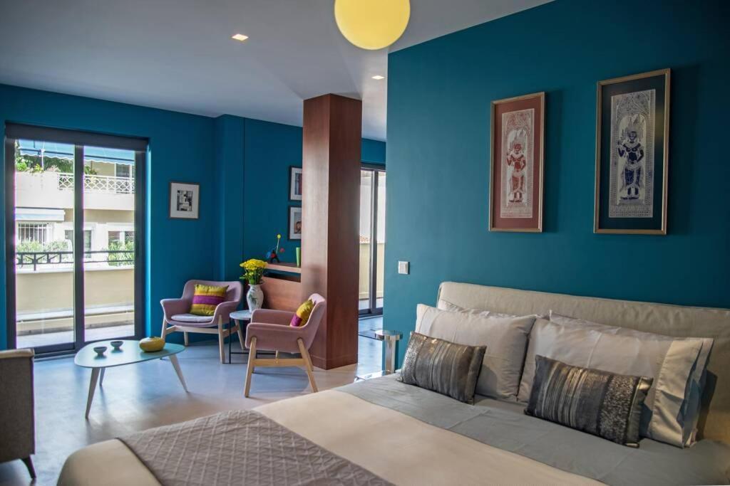 Stylish Decorated Apartment In Kolonaki Athene Buitenkant foto